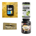 Wettkampfvorbereitung: ESN ISOCLEAR + MST Creatine + 2 weitere – alle enthaltenen Artikel