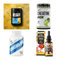 Wettkampfvorbereitung: ESN ISOCLEAR + MST Creatine + 2 weitere – alle enthaltenen Artikel