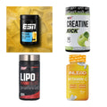 Wettkampfvorbereitung: ESN ISOCLEAR + MST Creatine + 2 weitere – alle enthaltenen Artikel