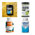 Wettkampfvorbereitung: ESN ISOCLEAR + MST Creatine + 2 weitere – alle enthaltenen Artikel