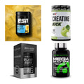 Wettkampfvorbereitung: ESN ISOCLEAR + MST Creatine + 2 weitere – alle enthaltenen Artikel