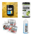Wettkampfvorbereitung: ESN ISOCLEAR + MST Creatine + 2 weitere – alle enthaltenen Artikel