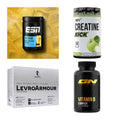 Wettkampfvorbereitung: ESN ISOCLEAR + MST Creatine + 2 weitere – alle enthaltenen Artikel