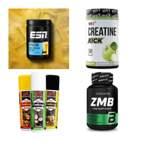 Wettkampfvorbereitung: ESN ISOCLEAR + MST Creatine + 2 weitere