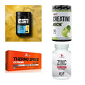 Wettkampfvorbereitung: ESN ISOCLEAR + MST Creatine + 2 weitere – alle enthaltenen Artikel