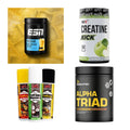 Wettkampfvorbereitung: ESN ISOCLEAR + MST Creatine + 2 weitere – alle enthaltenen Artikel