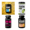 Wettkampfvorbereitung: ESN ISOCLEAR + MST Creatine + 2 weitere – alle enthaltenen Artikel