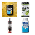 Wettkampfvorbereitung: ESN ISOCLEAR + MST Creatine + 2 weitere – alle enthaltenen Artikel