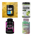 Wettkampfvorbereitung: ESN ISOCLEAR + MST Creatine + 2 weitere – alle enthaltenen Artikel