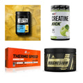 Wettkampfvorbereitung: ESN ISOCLEAR + MST Creatine + 2 weitere – alle enthaltenen Artikel