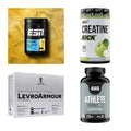 Wettkampfvorbereitung: ESN ISOCLEAR + MST Creatine + 2 weitere – alle enthaltenen Artikel