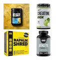 Wettkampfvorbereitung: ESN ISOCLEAR + MST Creatine + 2 weitere – alle enthaltenen Artikel