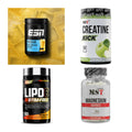 Wettkampfvorbereitung: ESN ISOCLEAR + MST Creatine + 2 weitere – alle enthaltenen Artikel