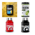 Wettkampfvorbereitung: ESN ISOCLEAR + MST Creatine + 2 weitere – alle enthaltenen Artikel