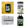 Wettkampfvorbereitung: ESN ISOCLEAR + MST Creatine + 2 weitere – alle enthaltenen Artikel