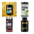 Wettkampfvorbereitung: ESN ISOCLEAR + MST Creatine + 2 weitere – alle enthaltenen Artikel