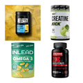 Wettkampfvorbereitung: ESN ISOCLEAR + MST Creatine + 2 weitere – alle enthaltenen Artikel