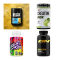 Wettkampfvorbereitung: ESN ISOCLEAR + MST Creatine + 2 weitere – alle enthaltenen Artikel