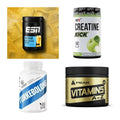 Wettkampfvorbereitung: ESN ISOCLEAR + MST Creatine + 2 weitere – alle enthaltenen Artikel
