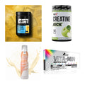 Wettkampfvorbereitung: ESN ISOCLEAR + MST Creatine + 2 weitere – alle enthaltenen Artikel