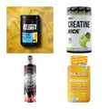 Wettkampfvorbereitung: ESN ISOCLEAR + MST Creatine + 2 weitere – alle enthaltenen Artikel