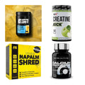 Wettkampfvorbereitung: ESN ISOCLEAR + MST Creatine + 2 weitere – alle enthaltenen Artikel