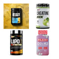 Wettkampfvorbereitung: ESN ISOCLEAR + MST Creatine + 2 weitere – alle enthaltenen Artikel