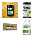 Wettkampfvorbereitung: ESN ISOCLEAR + MST Creatine + 2 weitere – alle enthaltenen Artikel