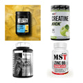Wettkampfvorbereitung: ESN ISOCLEAR + MST Creatine + 2 weitere – alle enthaltenen Artikel