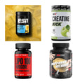 Wettkampfvorbereitung: ESN ISOCLEAR + MST Creatine + 2 weitere – alle enthaltenen Artikel