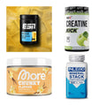 Wettkampfvorbereitung: ESN ISOCLEAR + MST Creatine + 2 weitere – alle enthaltenen Artikel