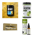 Wettkampfvorbereitung: ESN ISOCLEAR + MST Creatine + 2 weitere – alle enthaltenen Artikel
