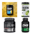 Wettkampfvorbereitung: ESN ISOCLEAR + MST Creatine + 2 weitere – alle enthaltenen Artikel