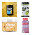 Wettkampfvorbereitung: ESN ISOCLEAR + MST Creatine + 2 weitere – alle enthaltenen Artikel