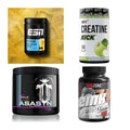 Wettkampfvorbereitung: ESN ISOCLEAR + MST Creatine + 2 weitere – alle enthaltenen Artikel