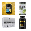 Wettkampfvorbereitung: ESN ISOCLEAR + MST Creatine + 2 weitere – alle enthaltenen Artikel
