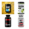 Wettkampfvorbereitung: ESN ISOCLEAR + MST Creatine + 2 weitere – alle enthaltenen Artikel