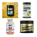 Wettkampfvorbereitung: ESN ISOCLEAR + MST Creatine + 2 weitere – alle enthaltenen Artikel