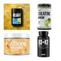 Wettkampfvorbereitung: ESN ISOCLEAR + MST Creatine + 2 weitere – alle enthaltenen Artikel