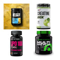 Wettkampfvorbereitung: ESN ISOCLEAR + MST Creatine + 2 weitere – alle enthaltenen Artikel