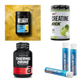 Wettkampfvorbereitung: ESN ISOCLEAR + MST Creatine + 2 weitere – alle enthaltenen Artikel