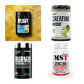 Wettkampfvorbereitung: ESN ISOCLEAR + MST Creatine + 2 weitere – alle enthaltenen Artikel