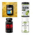 Wettkampfvorbereitung: ESN ISOCLEAR + MST Creatine + 2 weitere – alle enthaltenen Artikel