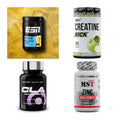 Wettkampfvorbereitung: ESN ISOCLEAR + MST Creatine + 2 weitere – alle enthaltenen Artikel