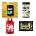 Wettkampfvorbereitung: ESN ISOCLEAR + MST Creatine + 2 weitere – alle enthaltenen Artikel