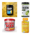 Wettkampfvorbereitung: ESN ISOCLEAR + MST Creatine + 2 weitere – alle enthaltenen Artikel