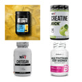 Wettkampfvorbereitung: ESN ISOCLEAR + MST Creatine + 2 weitere – alle enthaltenen Artikel