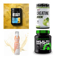 Wettkampfvorbereitung: ESN ISOCLEAR + MST Creatine + 2 weitere – alle enthaltenen Artikel