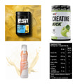 Wettkampfvorbereitung: ESN ISOCLEAR + MST Creatine + 2 weitere – alle enthaltenen Artikel