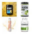 Wettkampfvorbereitung: ESN ISOCLEAR + MST Creatine + 2 weitere – alle enthaltenen Artikel